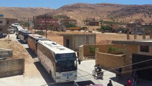 JFS dan Ribuan Warga Sipil Mulai Meninggalkan Perbatasan Libanon Menuju Idlib