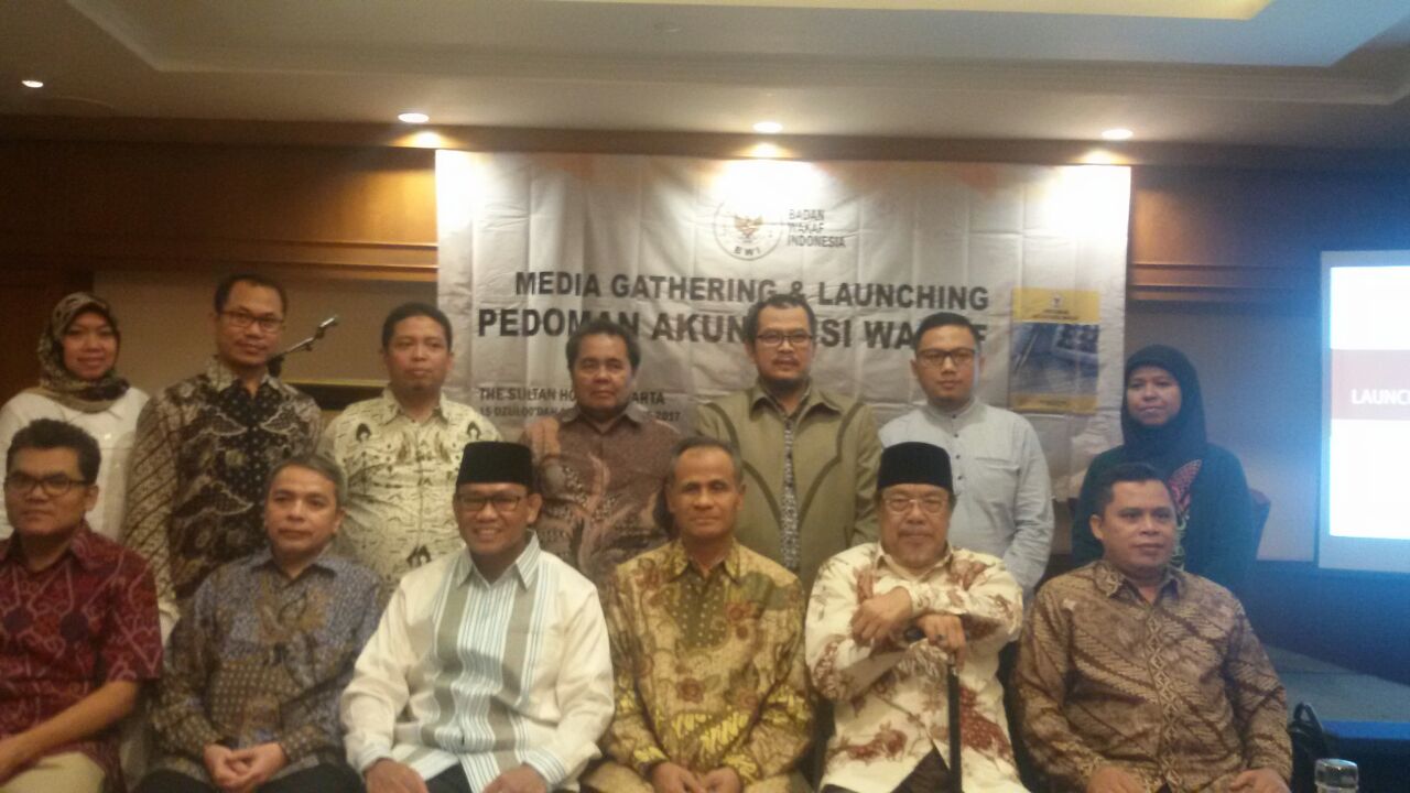 BWI Luncurkan Buku Pedoman Akuntansi Wakaf