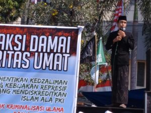 Ribuan Santri, Ulama, dan Kiai Aswaja Sambangi DPRD Jatim Tolak Perppu Ormas