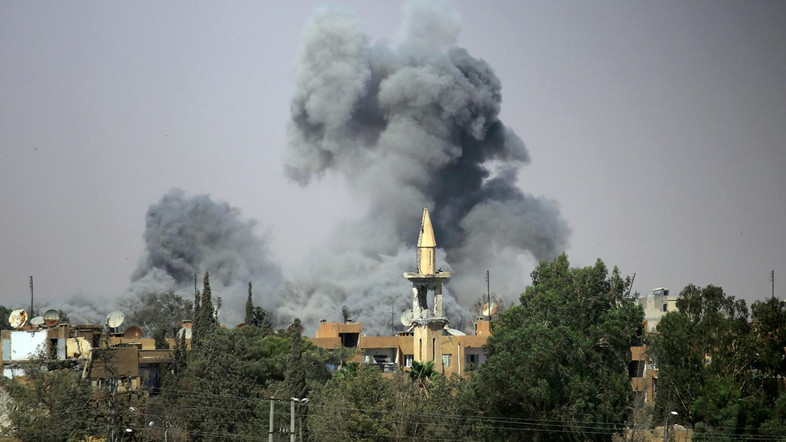 17 Warga Raqqa Tewas dalam Serangan Koalisi AS di Wilayah Tersisa