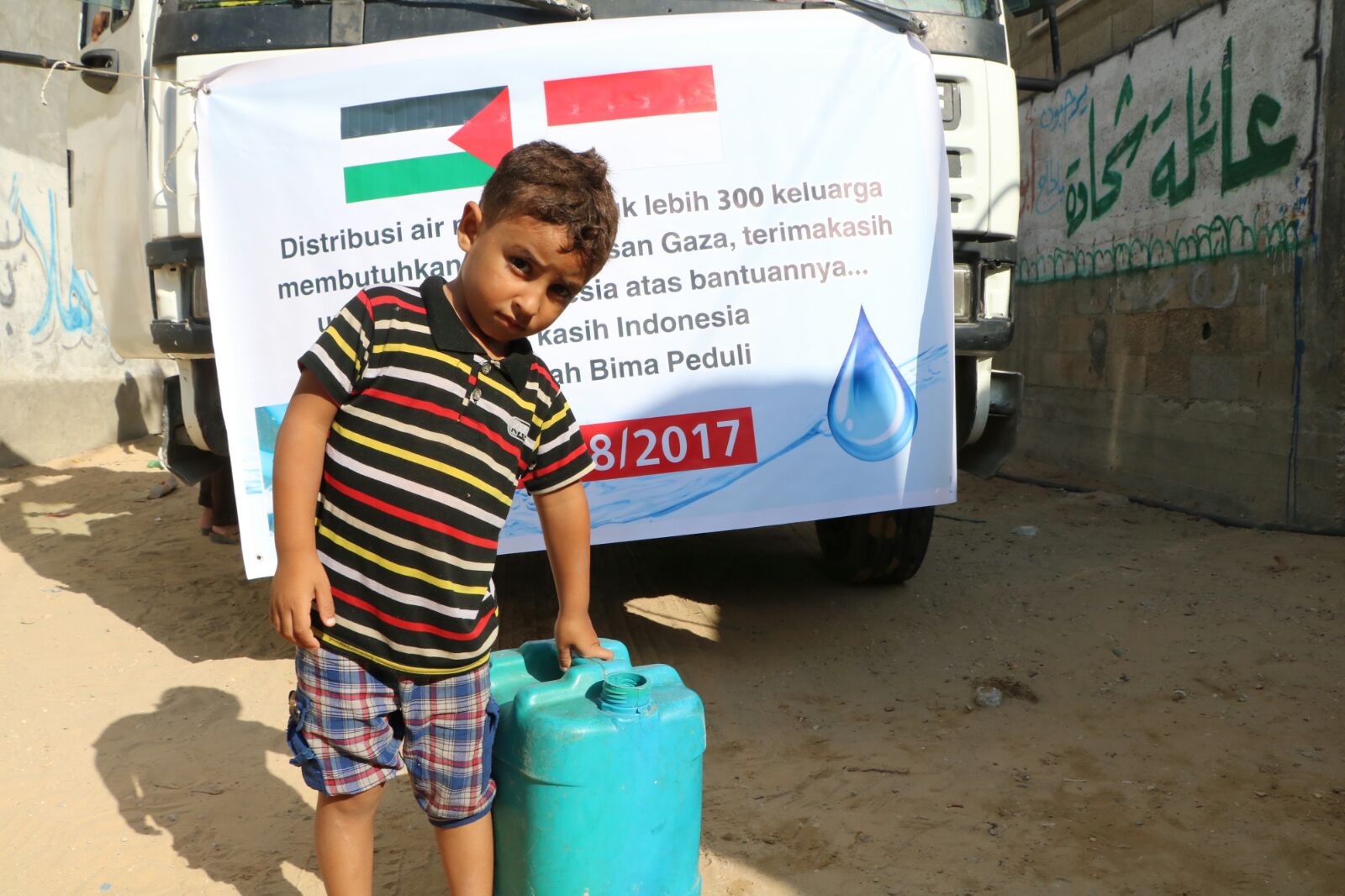 Muslimah Bima Peduli Kembali Salurkan Bantuan untuk Warga Palestina