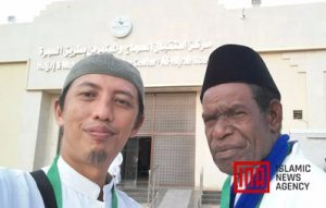 Ungkapan Syukur Kepala Suku Kokoda Berada di Tanah Suci