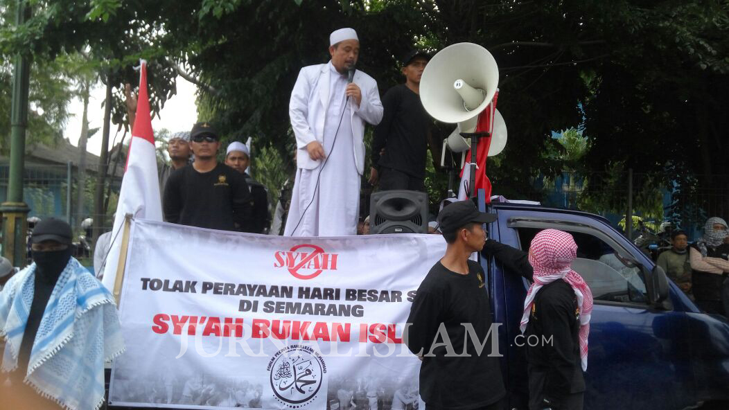 Ribuan Umat Datangi UTC Semarang Tolak Peringatan Hari Asyuro Syiah