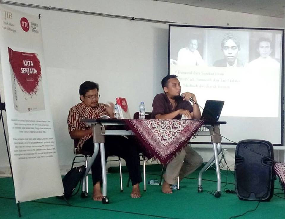 JIB – JITU Luncurkan Buku Sejarah PKI ‘Dari Kata Menjadi Senjata’