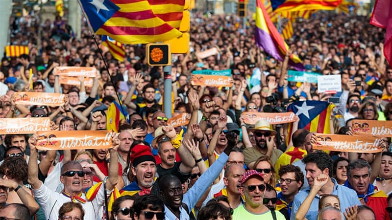 Parlemen Catalan Pilih Merdeka dari Spanyol