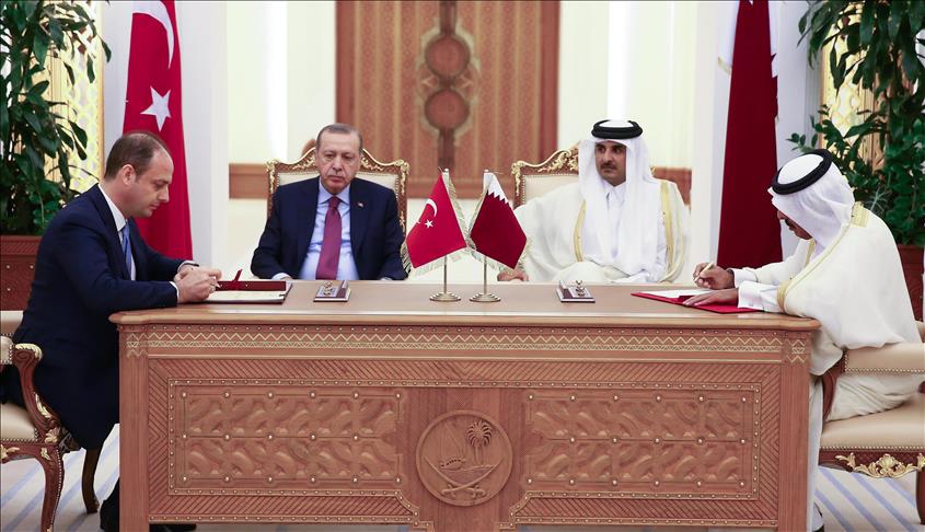 Erdogan Tanda Tangani Kesepakatan Kerja Sama dengan Qatar