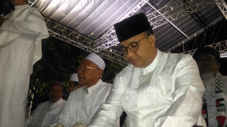 Anies Dihadapan Jutaan Peserta Reuni 212: Damai Kalian Kecewakan Kaum Pesimis