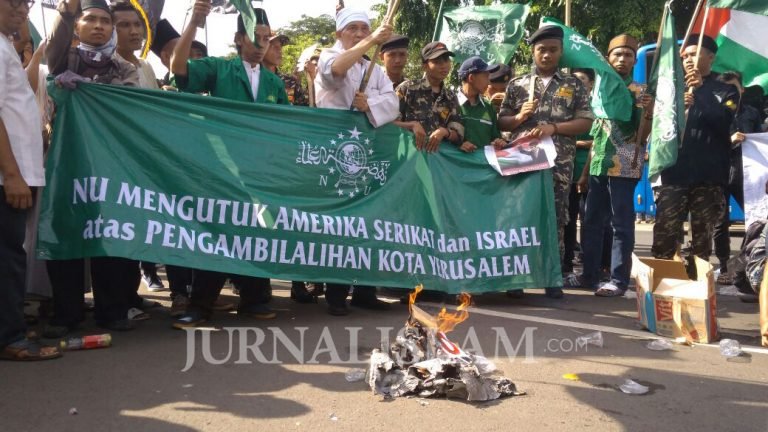 Bela Al Quds, Banser: Semoga Allah Kasih Gempa Itu Negara Israel