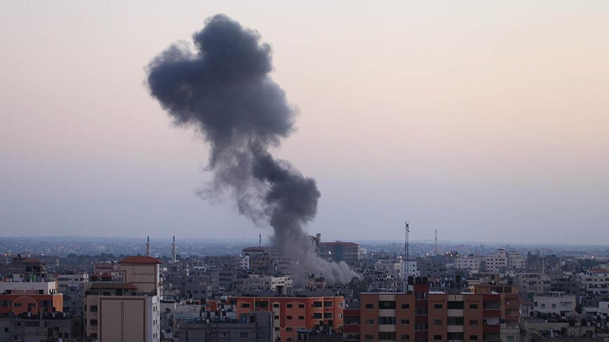 Aktifkan Sistem Pertahanan Udara Iron Dome, Jet Tempur Israel Kembali Serang Gaza