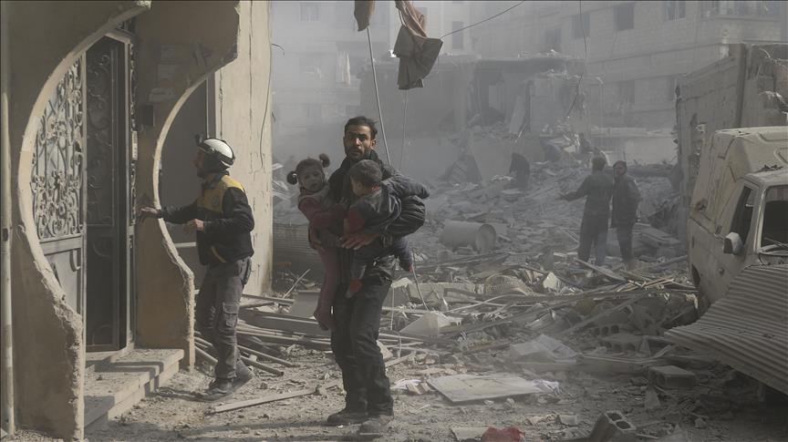 1.337 Warga Ghouta Timur Tewas oleh 7.325 Serangan Artileri Rezim Syiah Assad