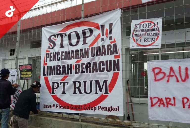Sudah Ada Warga Terdampak Limbah PT RUM , Namun Belum Ada Penindakan