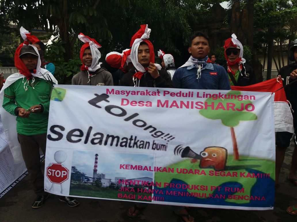 Warga Nguter Geruduk DPRD Sukhoharjo, Desak PT RUM Segera Ditutup