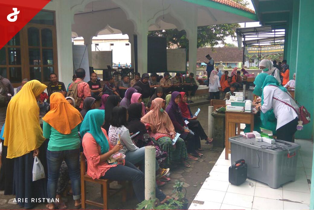 Peduli Warga Terdampak Limbah PT RUM, PDM Sukoharjo Gelar Pengobatan Gratis