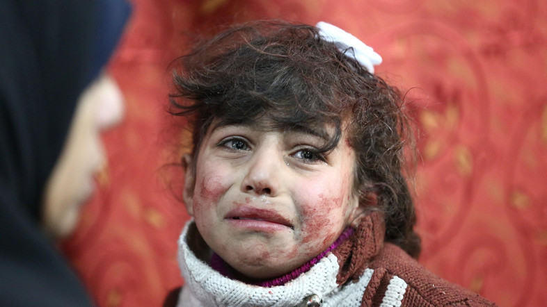 AS Salahkan Rusia atas Pembantain Warga Sipil Ghouta Timur