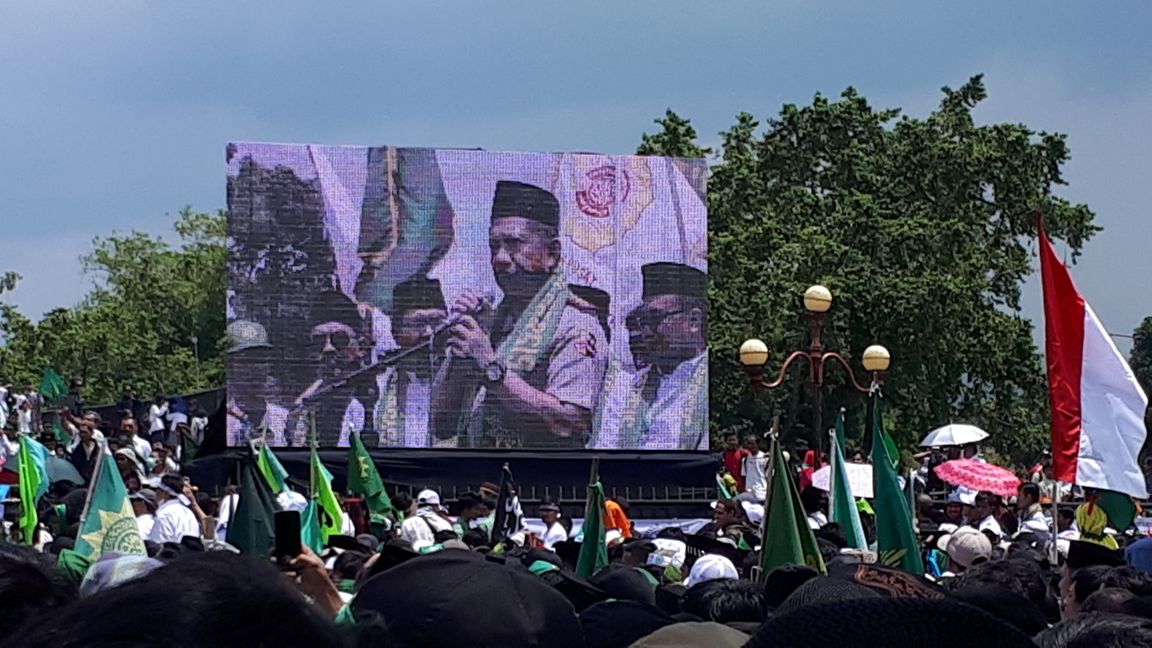 Hadiri Aksi 242, Tito Intruksikan Polri Harus Bergandengan dengan Persis