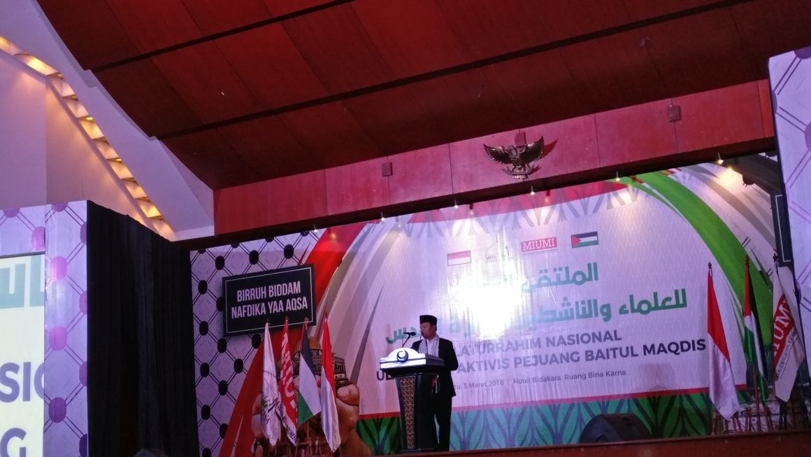 Silaturahim Nasional Ulama dan Pejuang Baitul Maqdis Digelar di Jakarta