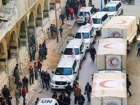 WHO: Konvoi Bantuan Obat-obatan dan Peralatan Medis ke Ghouta Disita Rezim Assad