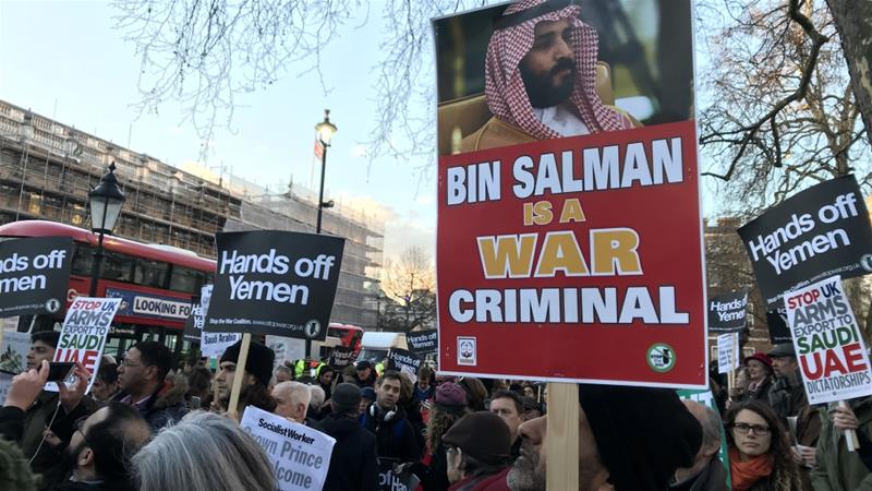 Pangeran Arab Saudi Diserukan Ditangkap dalam Kunjungannya di Inggris