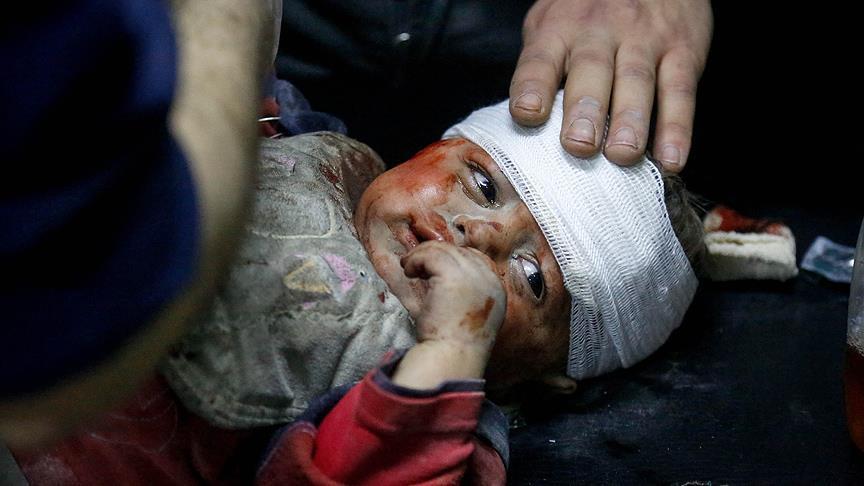 Biadab, Jet Tempur Rezim Assad dan Rusia Targetkan Pasar Ghouta, 61 Warga Tewas