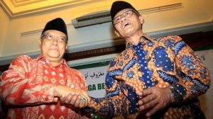Ketika Haedar Nashir dan Said Aqil Bertemu di Kantor NU
