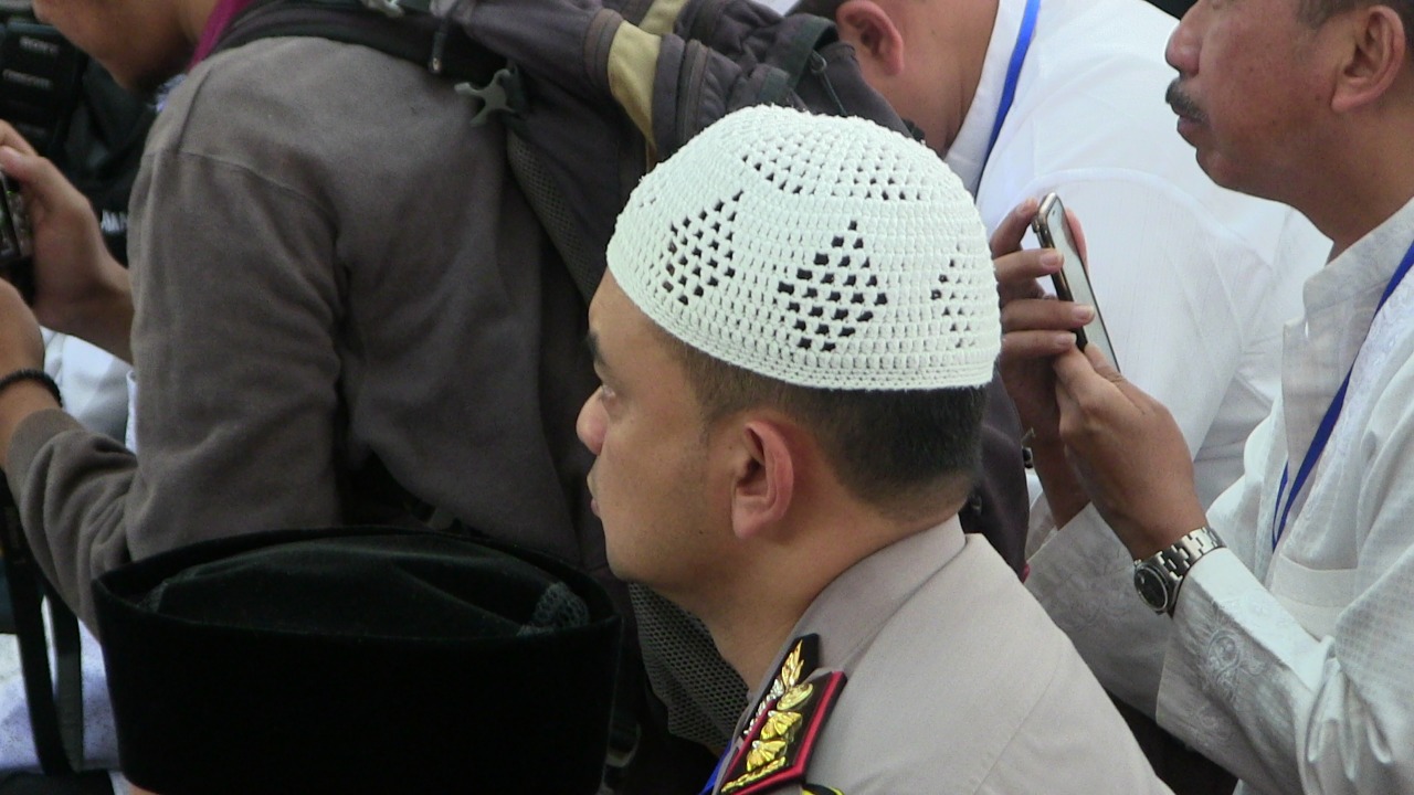 Kapolres Cimahi Datang Lebih Awal Demi Ikut Tausiah Ustaz Abdul Somad