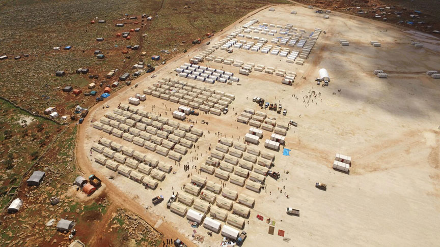 Turki Dirikan Tempat Penampungan Pengungsi Ghouta Timur di Idlib