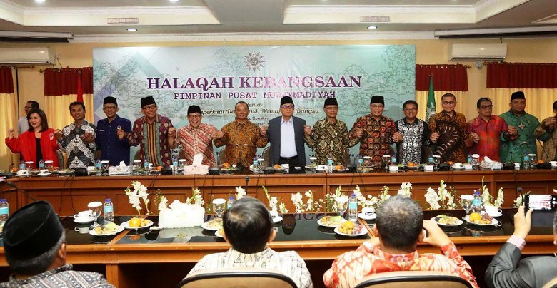 Hadiri Halaqah Kebangsaan, Para Tokoh Parpol Apresiasi Muhammadiyah