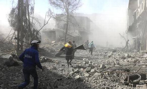 Warga Ghouta Terus Melarikan Diri dari Rumahnya Menuju Basis-basis Mujahidin