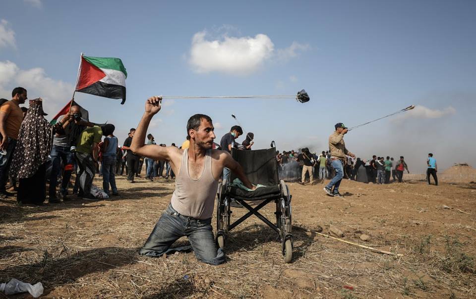 Fadi Abu Salah, Pejuang Difabel yang Gugur Oleh Sniper Penjajah Israel