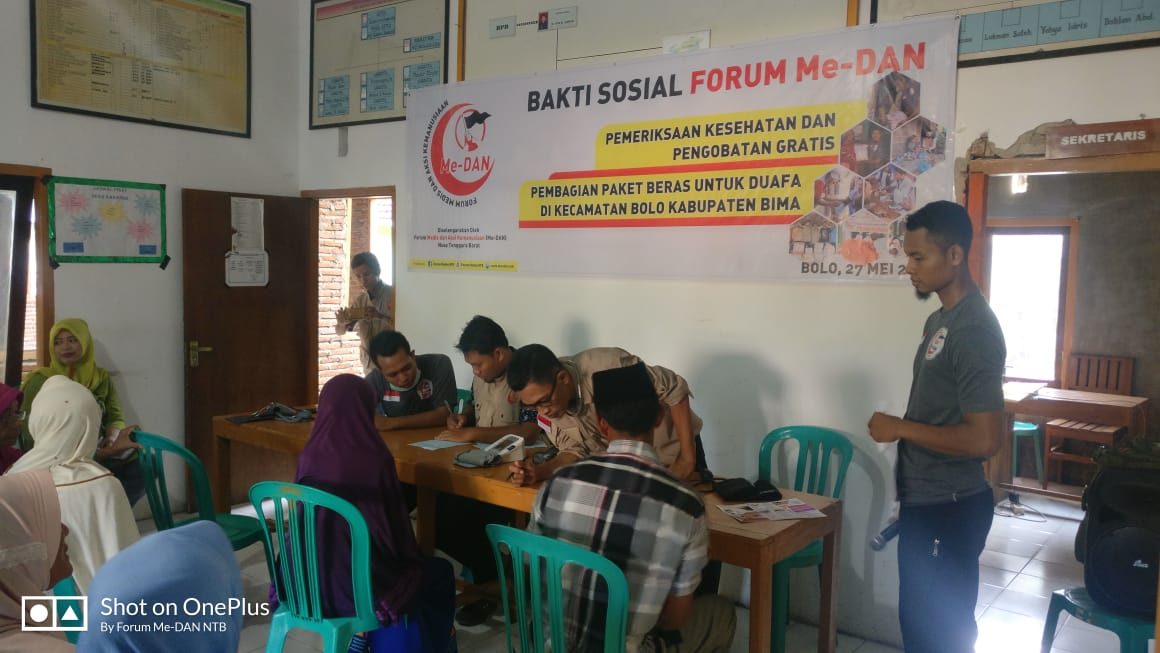 Ramadhan, Lembaga Kemanusiaan Forum Me-DAN NTB Kembali Gelar Baksos