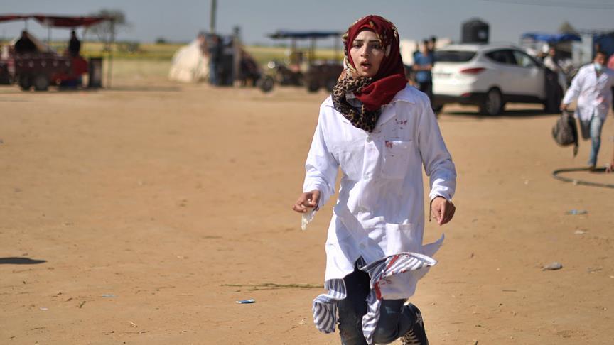 Pasukan Israel Bunuh Tim Medis Palestina Saat Aksi Unjuk Rasa