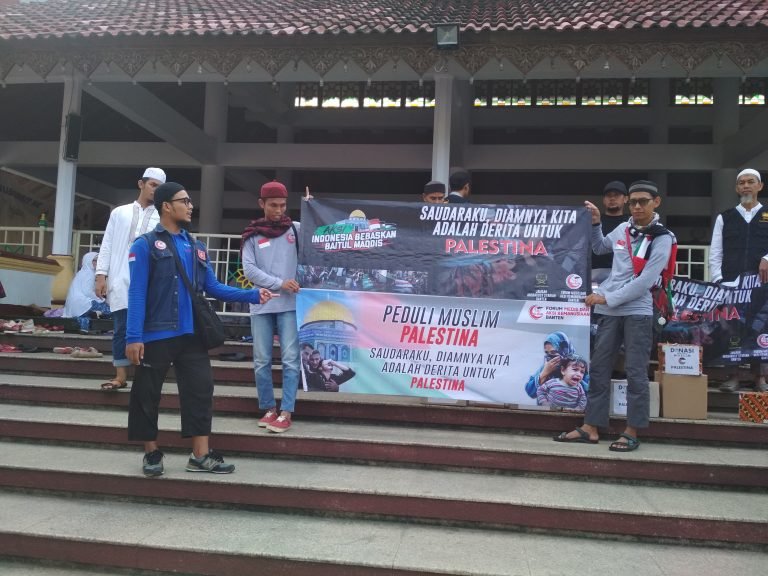 Gandeng Forum Me-DAN, Ansharusy Syariah Banten Galang Dana untuk Palestina