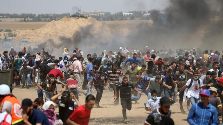 Israel Tembaki Aksi Warga Gaza di Perbatasan, 2 Gugur, 40 Terluka dan 201 Pingsan