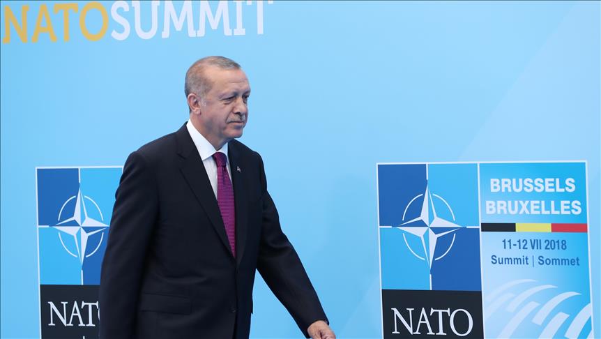 Erdogan Gelar Pertemuan Tertutup di Sela-sela KTT NATO