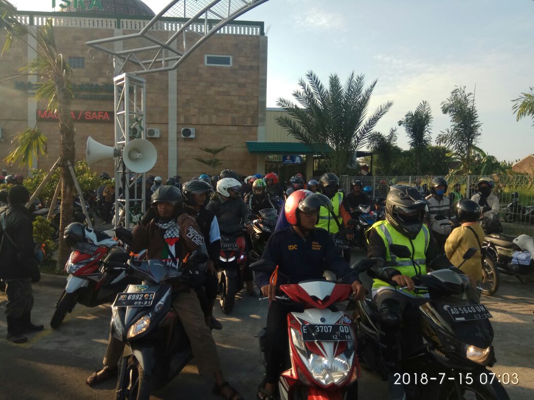 Touring Ukhuwah Warga Solo Usung Tagar #2019GantiPresiden