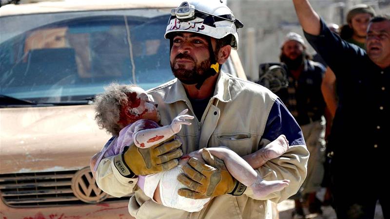 Rezim Syiah Assad Blokir Evakuasi 800 Anggota White Helmets
