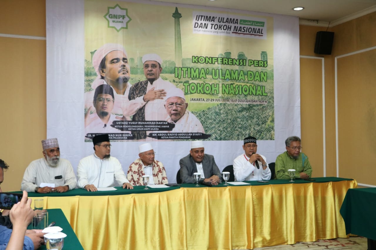 Ijtima Ulama Untuk Satukan Sikap Umat Hadapi Pilpres 2019