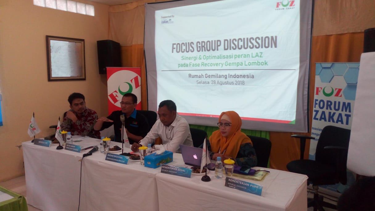 FOZ Siapkan Program Pemulihan Pasca Gempa Lombok