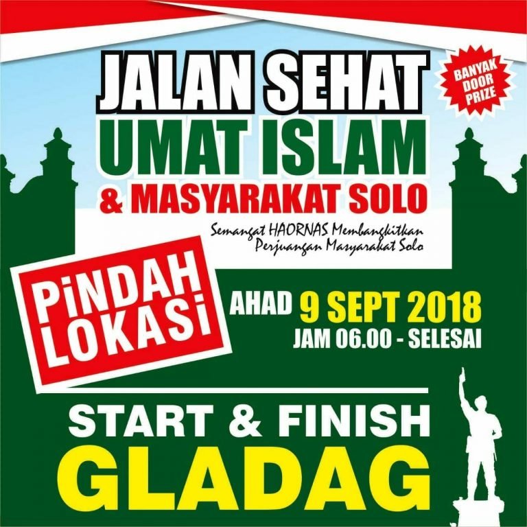 Lokasi Dipindah, Polisi Akhirnya Izinkan Jalan Sehat Umat Islam Solo