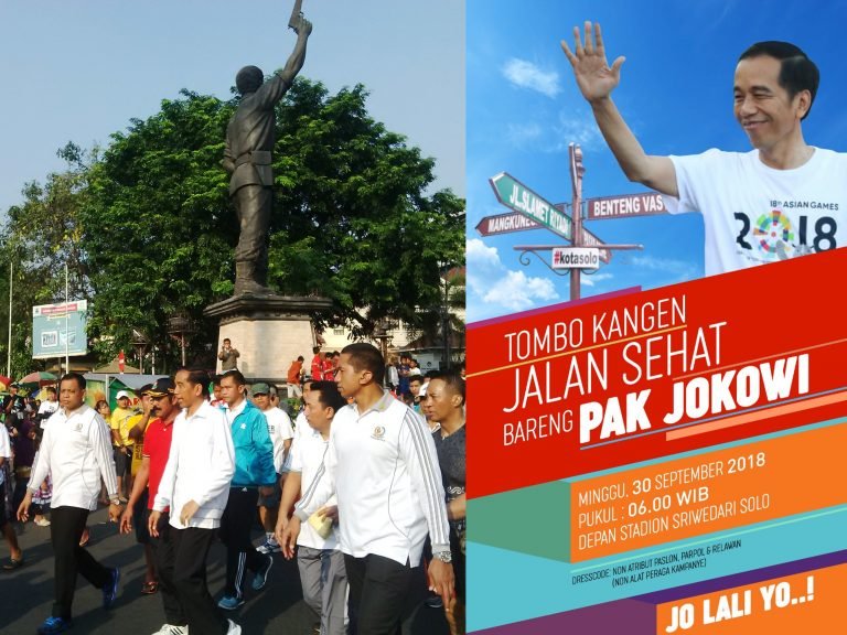 Walikota Solo Tolak Jalan Sehat Bersama Jokowi di CFD Slamet Riyadi