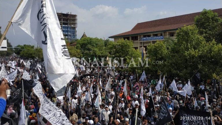 Selain Garut, Ribuan Warga Soloraya Juga Gelar Aksi Bela Tauhid