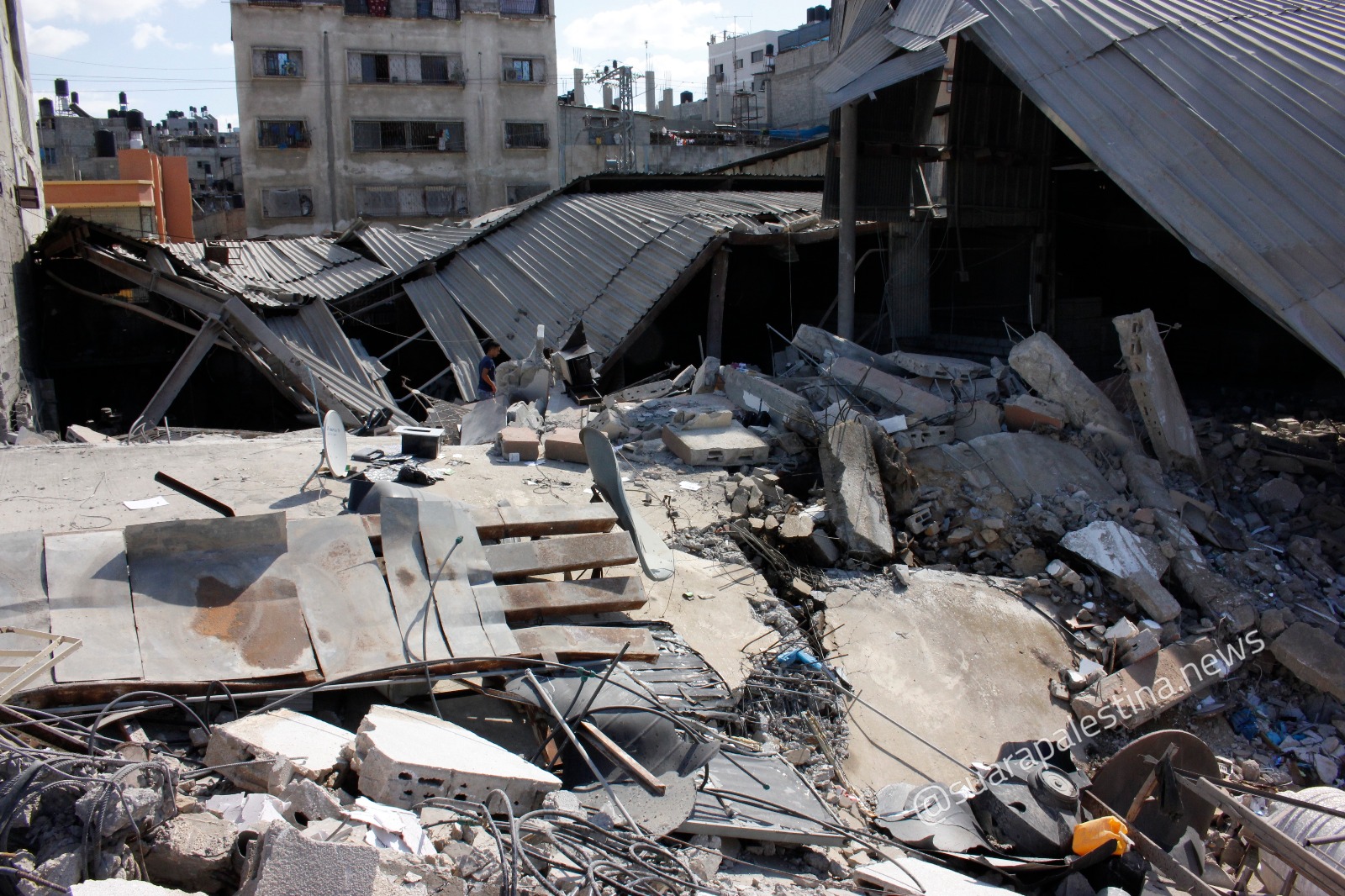 Rabu Pagi, Jet Tempur Israel Kembali Bombardir Gaza
