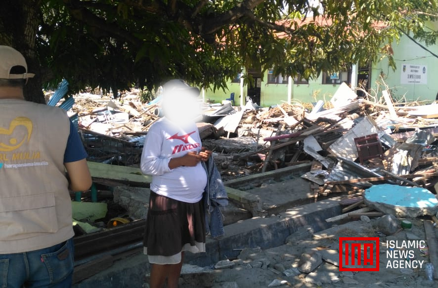 Sedang Hamil Tua, Surantina Berlari Hindari Gempa dan Tsunami