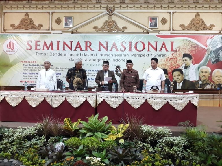 Ini Poin Penting Seminar Nasional Bendera Tauhid di Surabaya