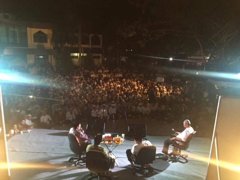 Fahri Hamzah dan Fadli Zon Ngopi Bareng Dai Hidayatullah di Arena Silatnas Balikpapan