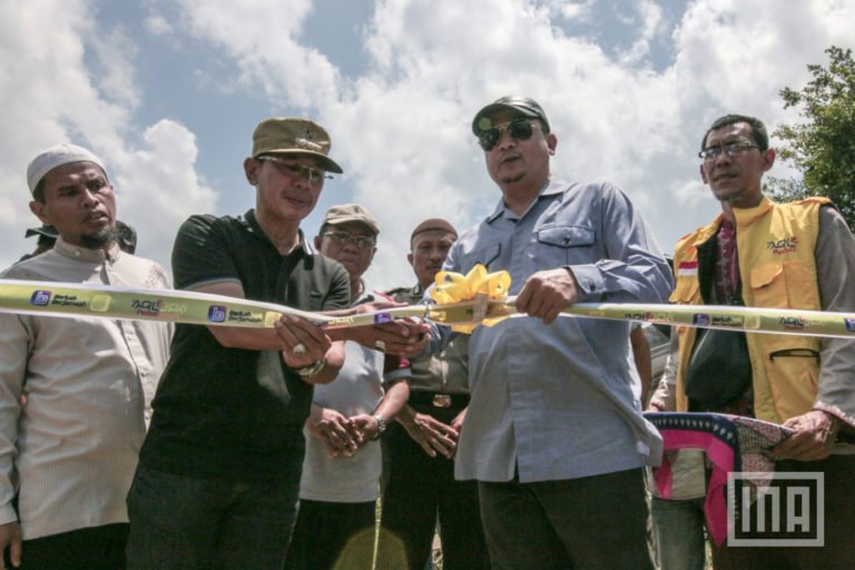 Bupati Sigi bersama UBN resmikan Huntara “Berkah Bersama”