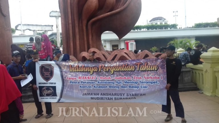 Di CFD, JAS Imbau Umat Islam Tak Ikut Pesta Tahun Baru
