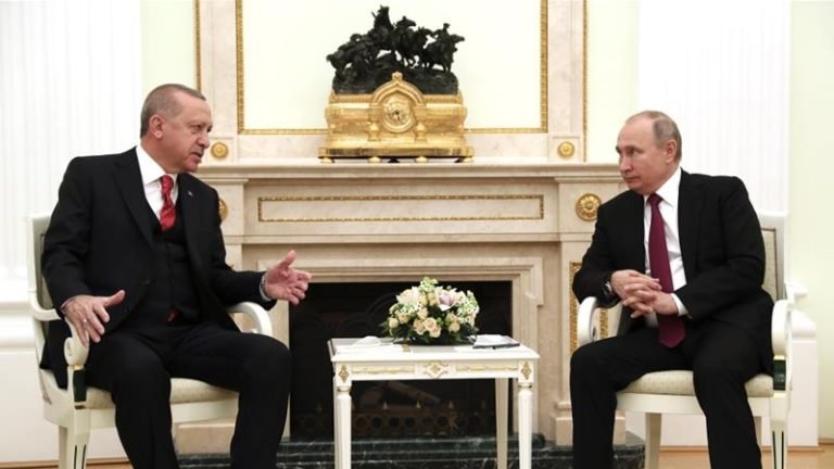 Erdogan dan Putin Bahas Hayat Tahrir al Sham di Moskow
