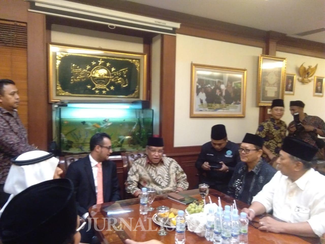 Said Aqil ke Dubes Arab: Stop Bicarakan Kasus Pembakaran Bendera!
