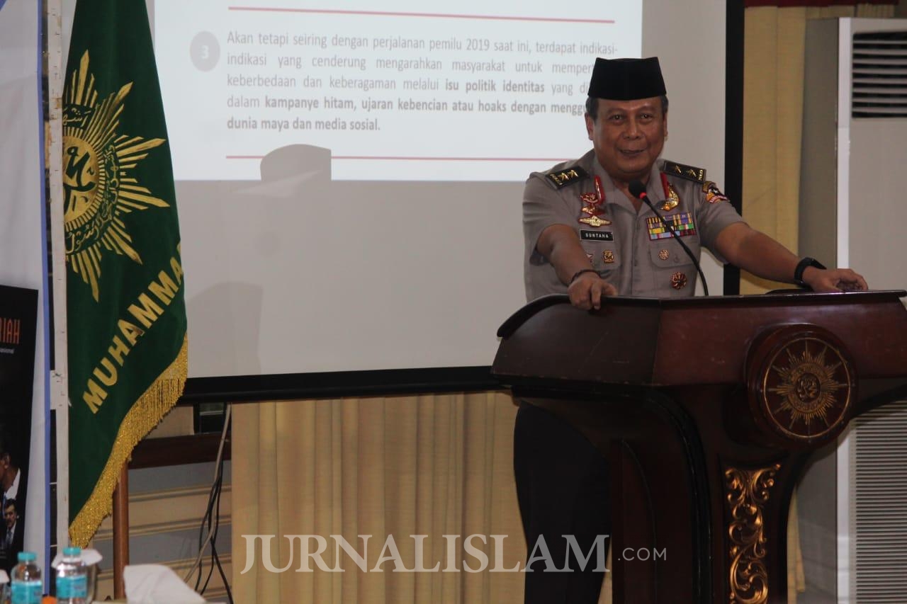 Polri Harap Muhammadiyah Terdepan Lawan Hoaks